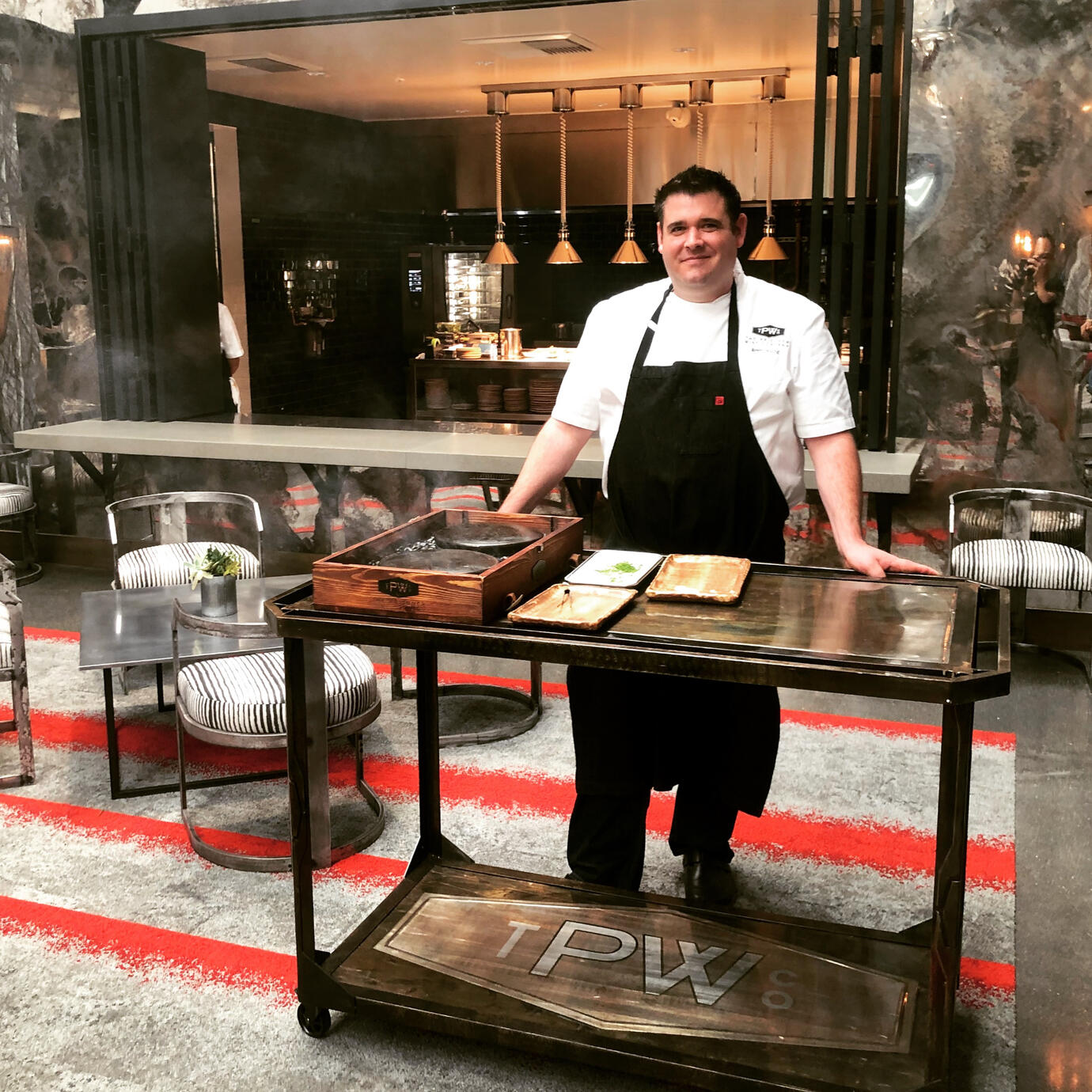 Prisoner Winery Service Cart